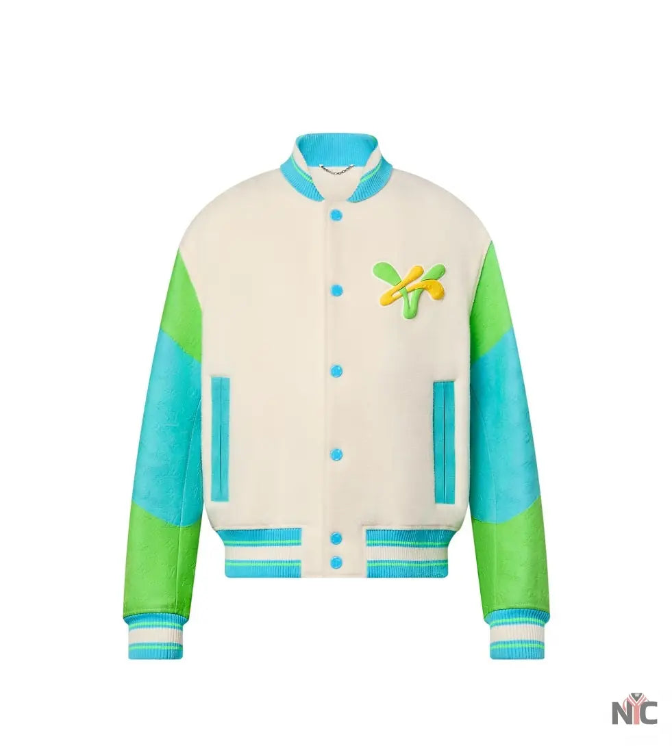 Louis Vuitton Rainbow Playground Varsity Blouson Jacket