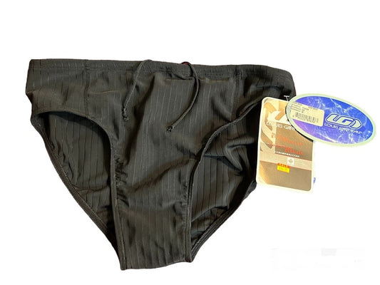 Louis Garneau Comp Triathlon Swim Brief, Black Size 38