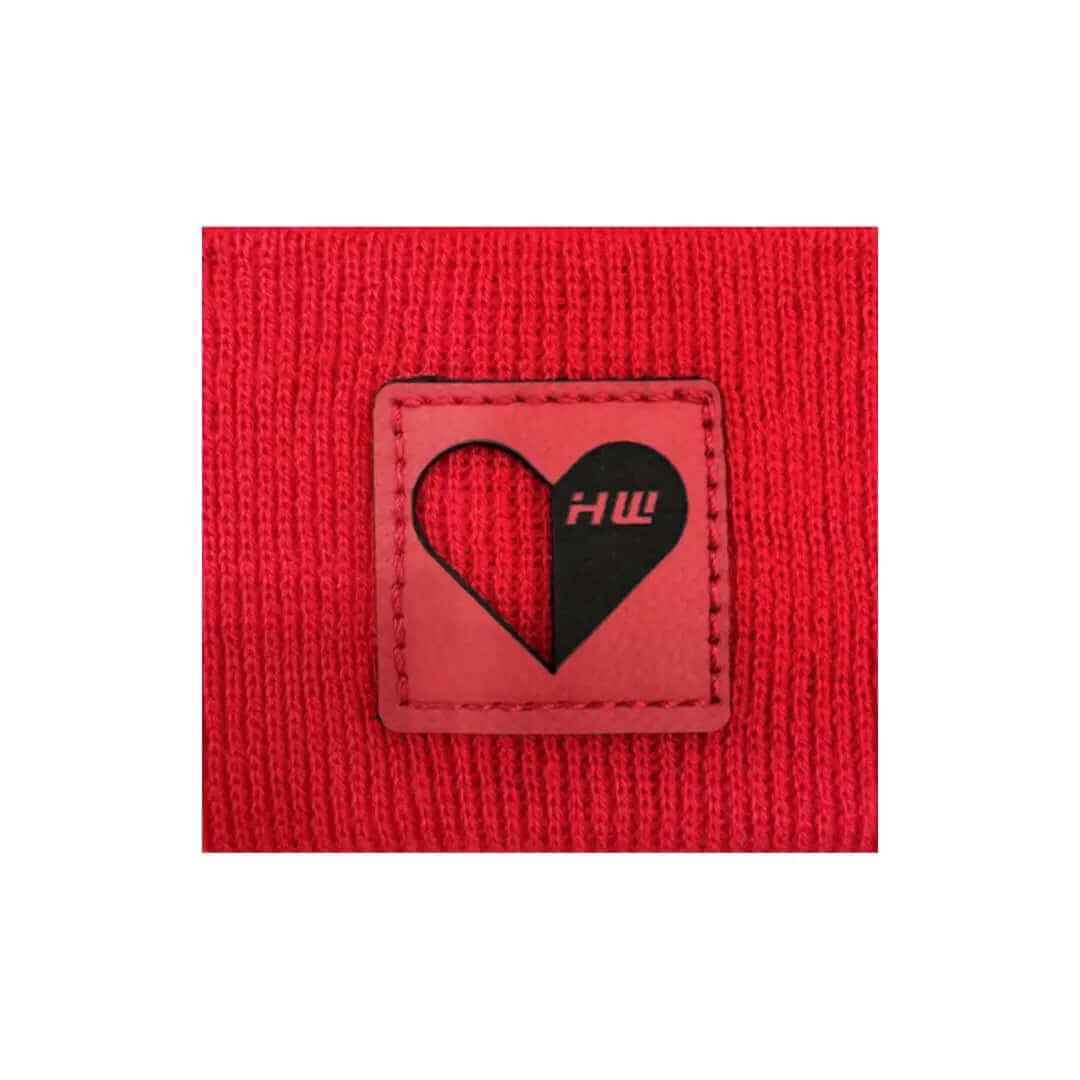 Haakwear Exclusive Love Inspired H-Stitch Beanie – Limited Edition | Scarlet Red