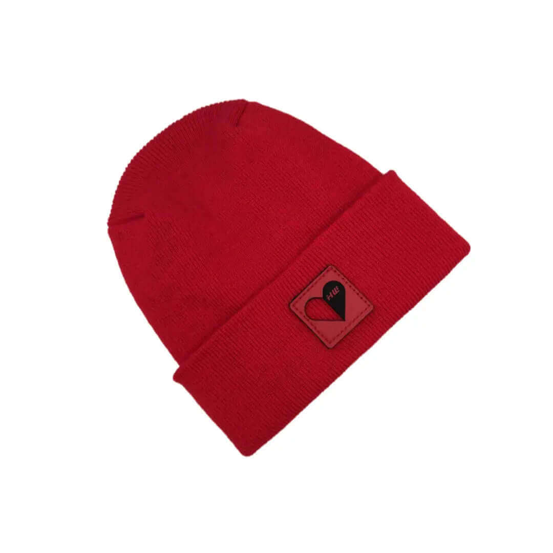 Haakwear Exclusive Love Inspired H-Stitch Beanie – Limited Edition | Scarlet Red