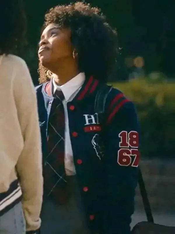 Lovie Simone Forever S01 Blue Varsity Jacket