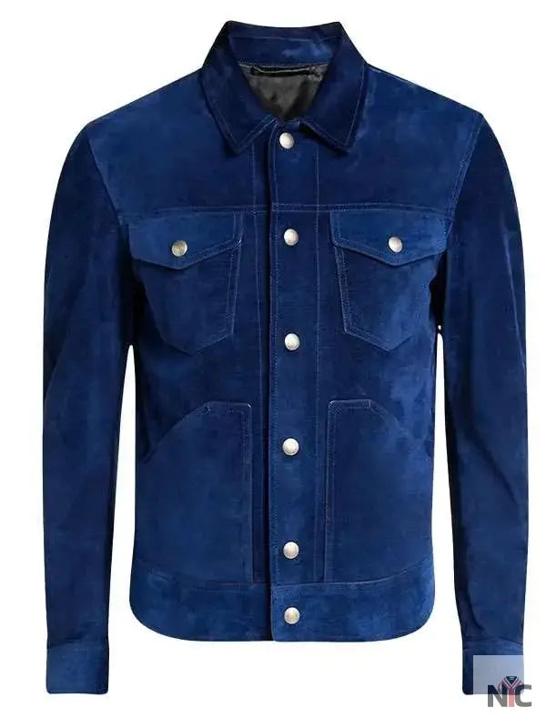 Luke Bryan American Idol 2025 Blue Easter Jacket