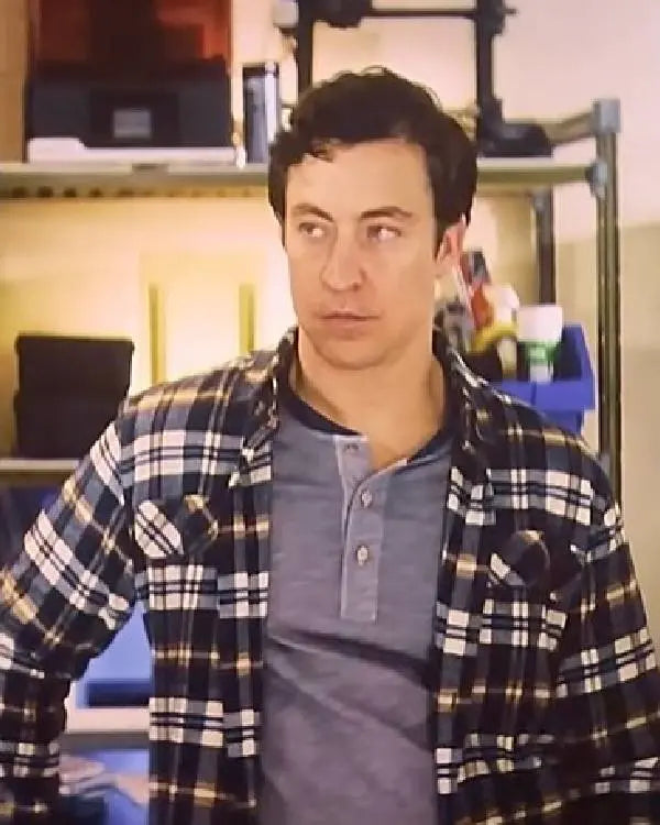 M3GAN 2.0 Brian Jordan Alvarez Checkered Shirt