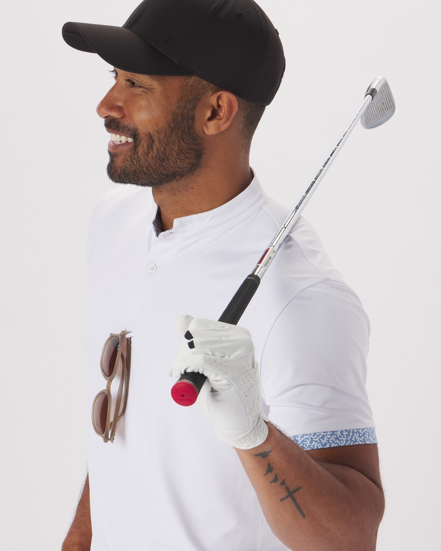 Catalyst Polo | Mantra Collar | Coral Contrast