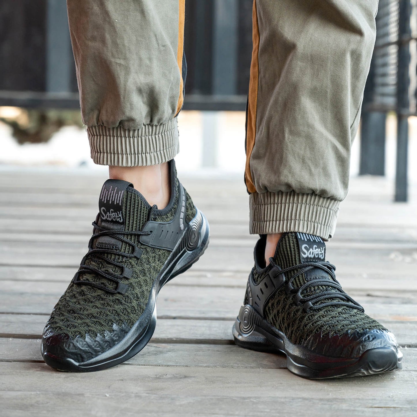 Maven Steel Toe Comfortable Work Sneakers