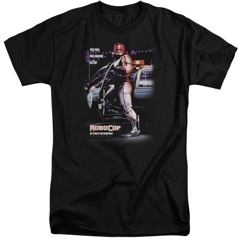 Robocop Poster Mens Tall T Shirt Black Officially Licensed