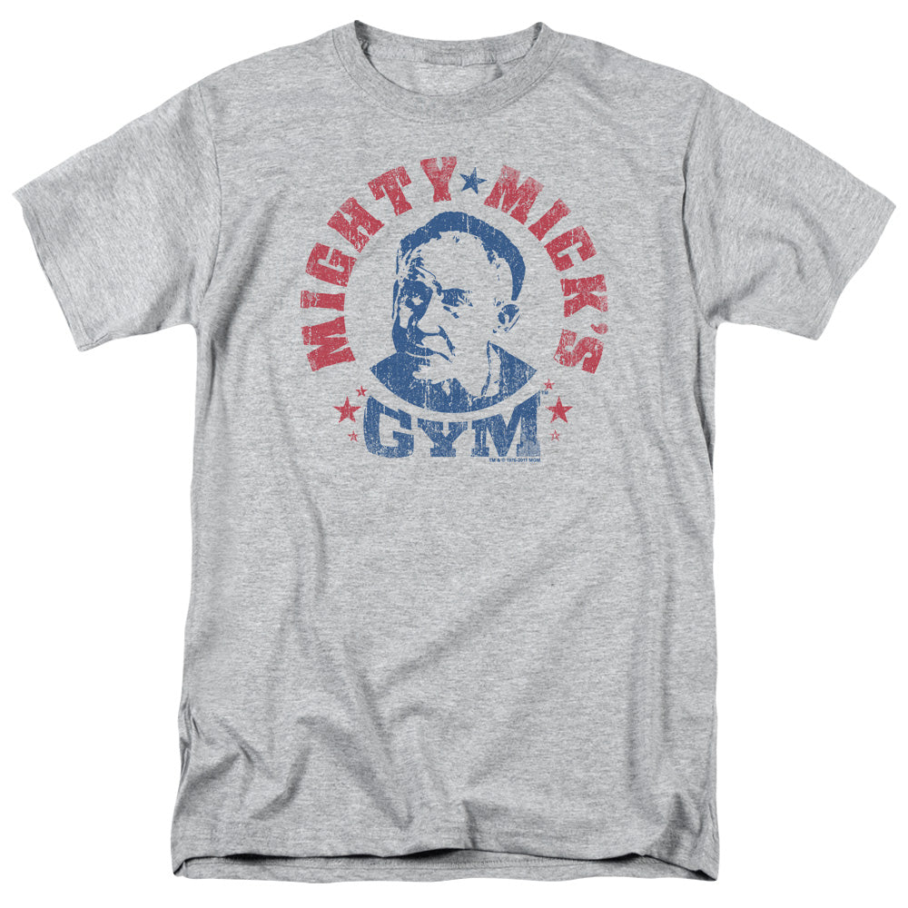 Rocky Mighty Micks Gym Mens T Shirt Heather Officially Licensed