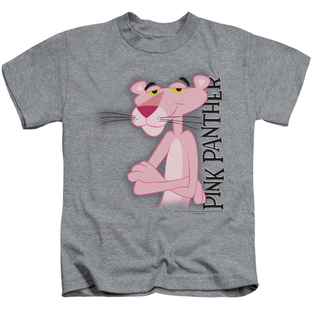 Pink Panther Cool Cat Juvenile Kids Youth T Shirt Athletic Heather Officially Licensed