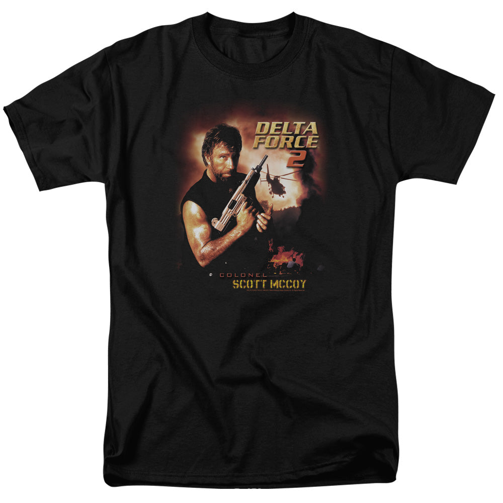 Delta Force Delta Force 2 Poster Mens T Shirt Black Officially Licensed