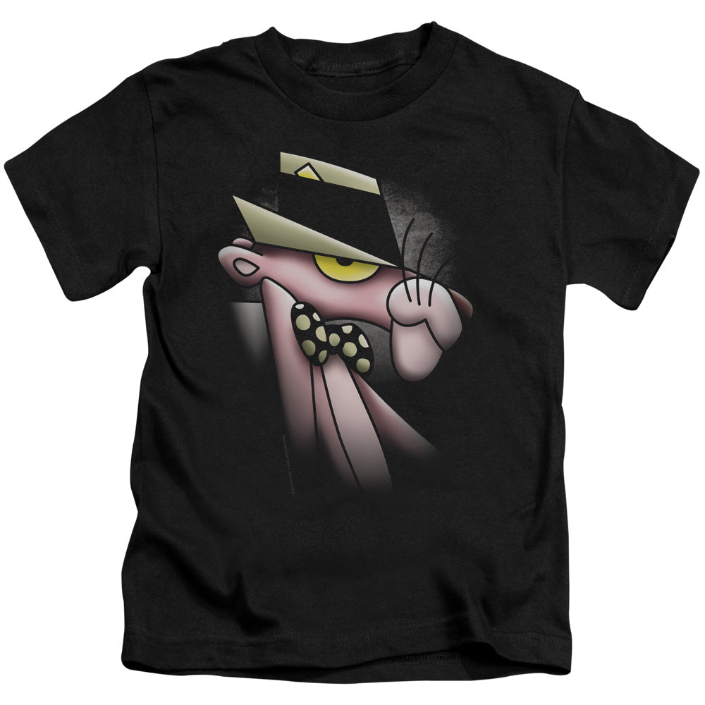Pink Panther Ooth Panther Juvenile Kids Youth T Shirt Black Officially Licensed