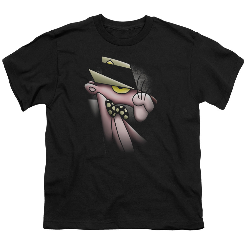 Pink Panther Ooth Panther Kids Youth T Shirt Black Officially Licensed