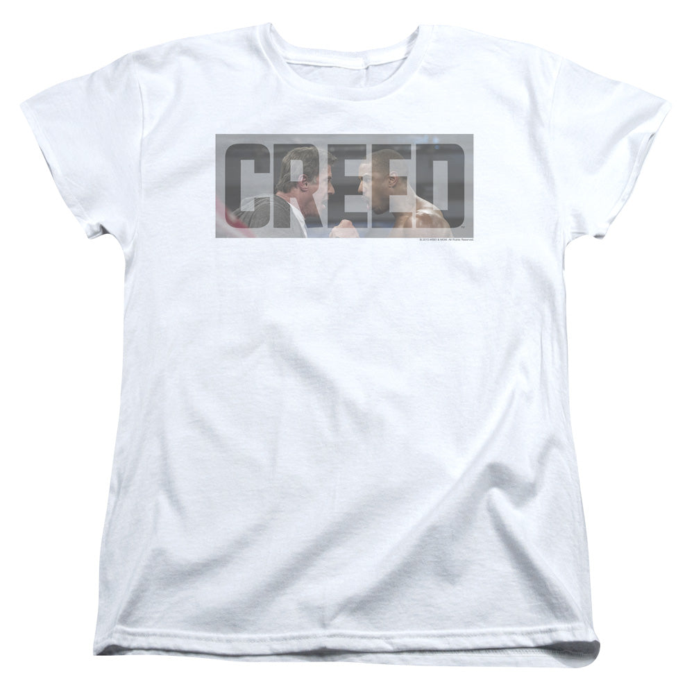 Creed Pep Talk Womens T Shirt White Officially Licensed