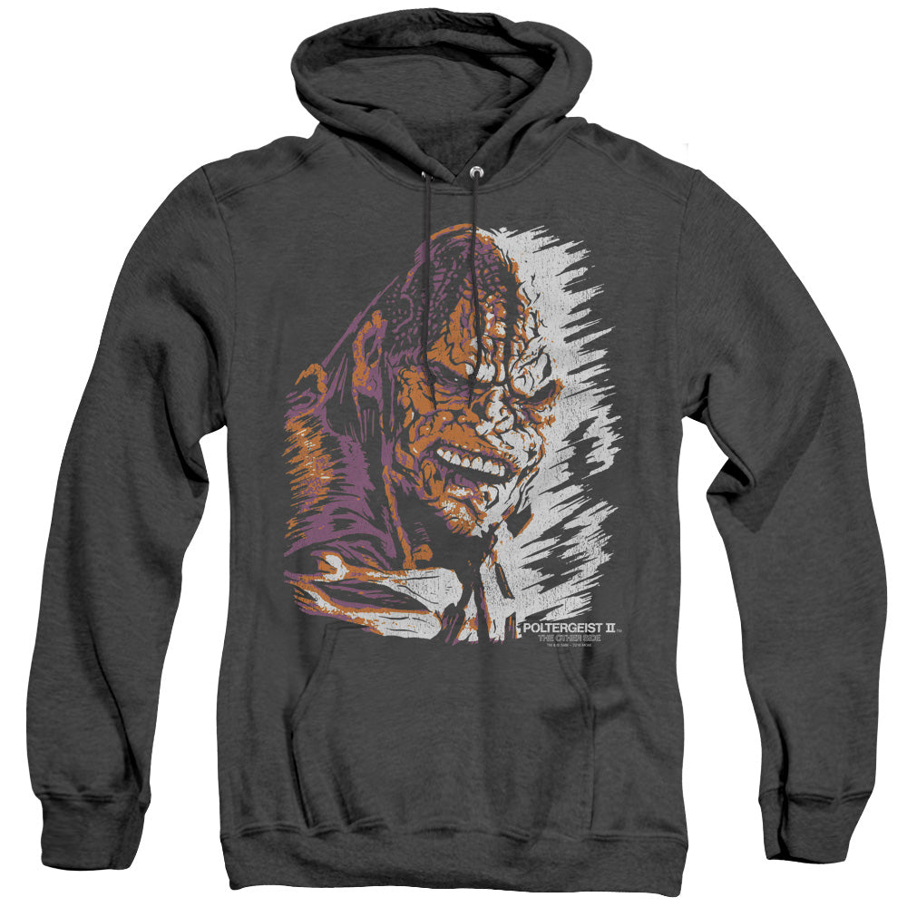 Poltergeist II The Other Side Kane Worm Heather Mens Hoodie Black Officially Licensed