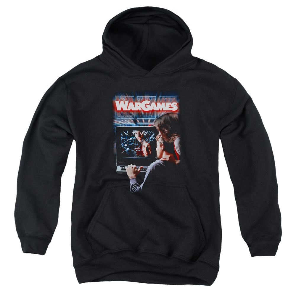 WarGames Poster Kids Youth Hoodie Black Officially Licensed