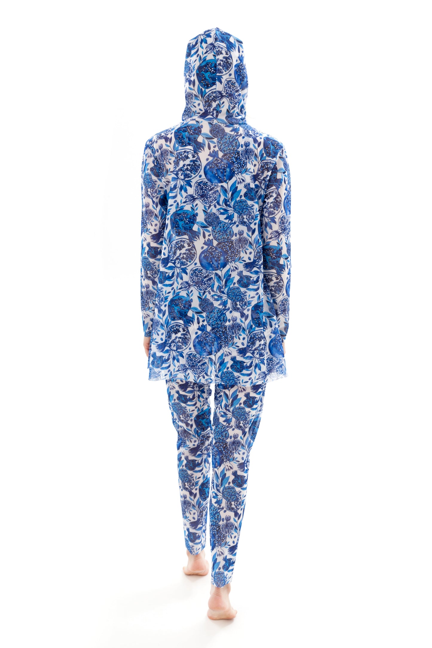 Pomegranate Tunic with or without Hood