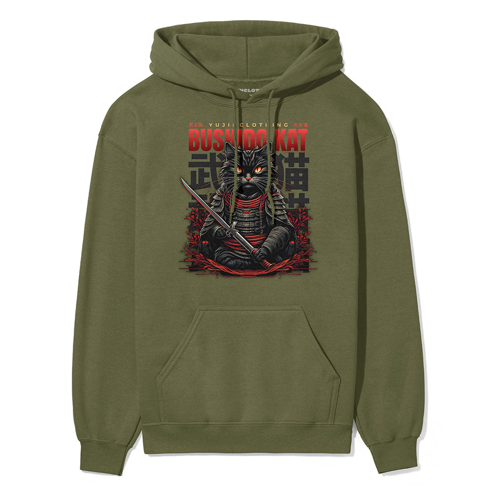 Bushido Cat Hoodie
