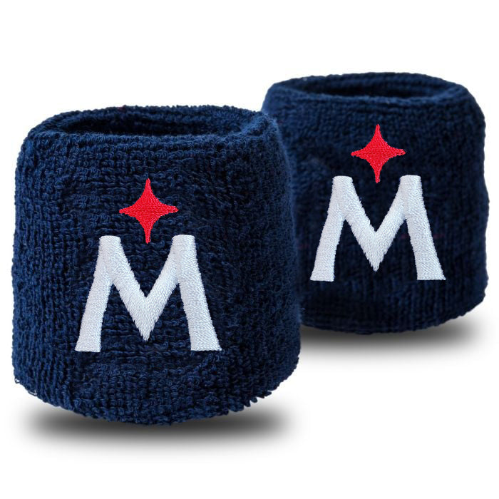 Franklin MLB 2.5" Wristbands – Official Team Logo Sweatbands