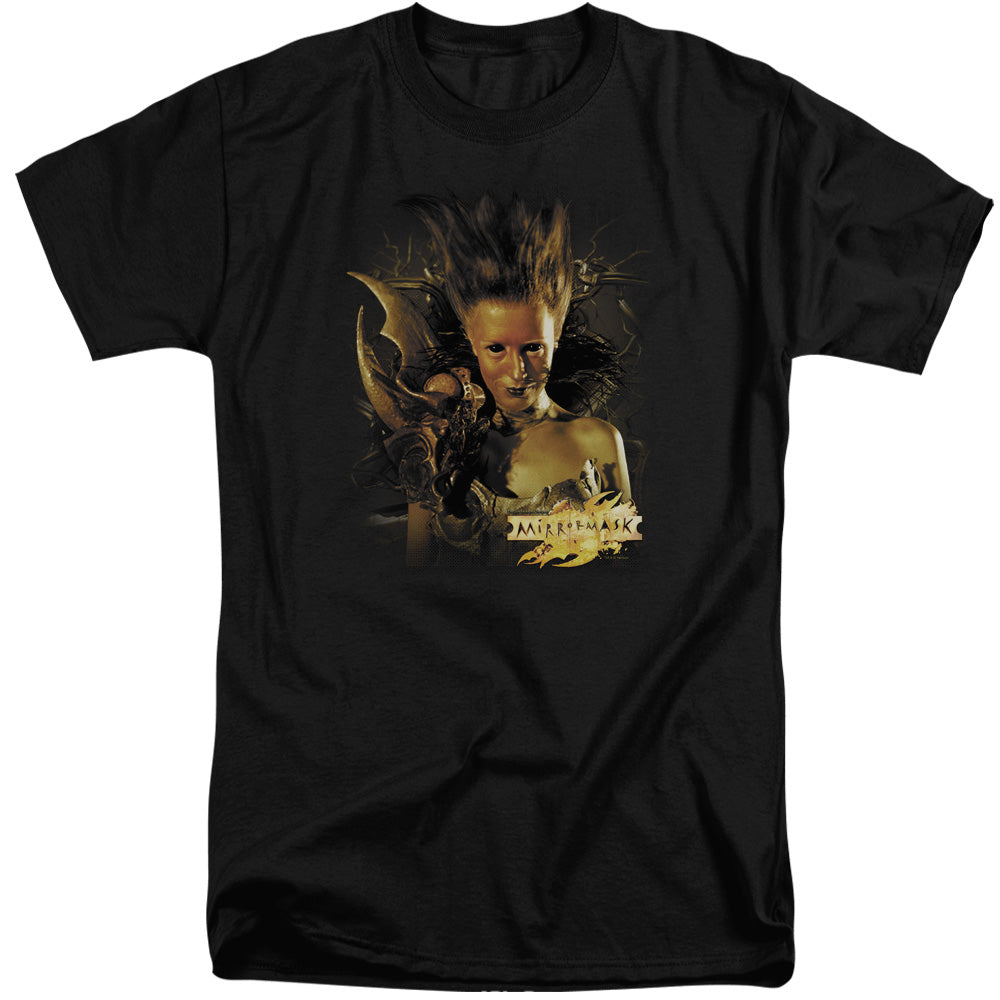 Mirrormask Queen Of Shadows Mens Tall T Shirt Black Officially Licensed