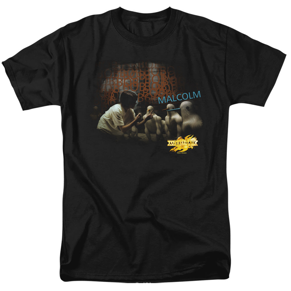 Mirrormask Bob Malcolm Mens T Shirt Black Officially Licensed