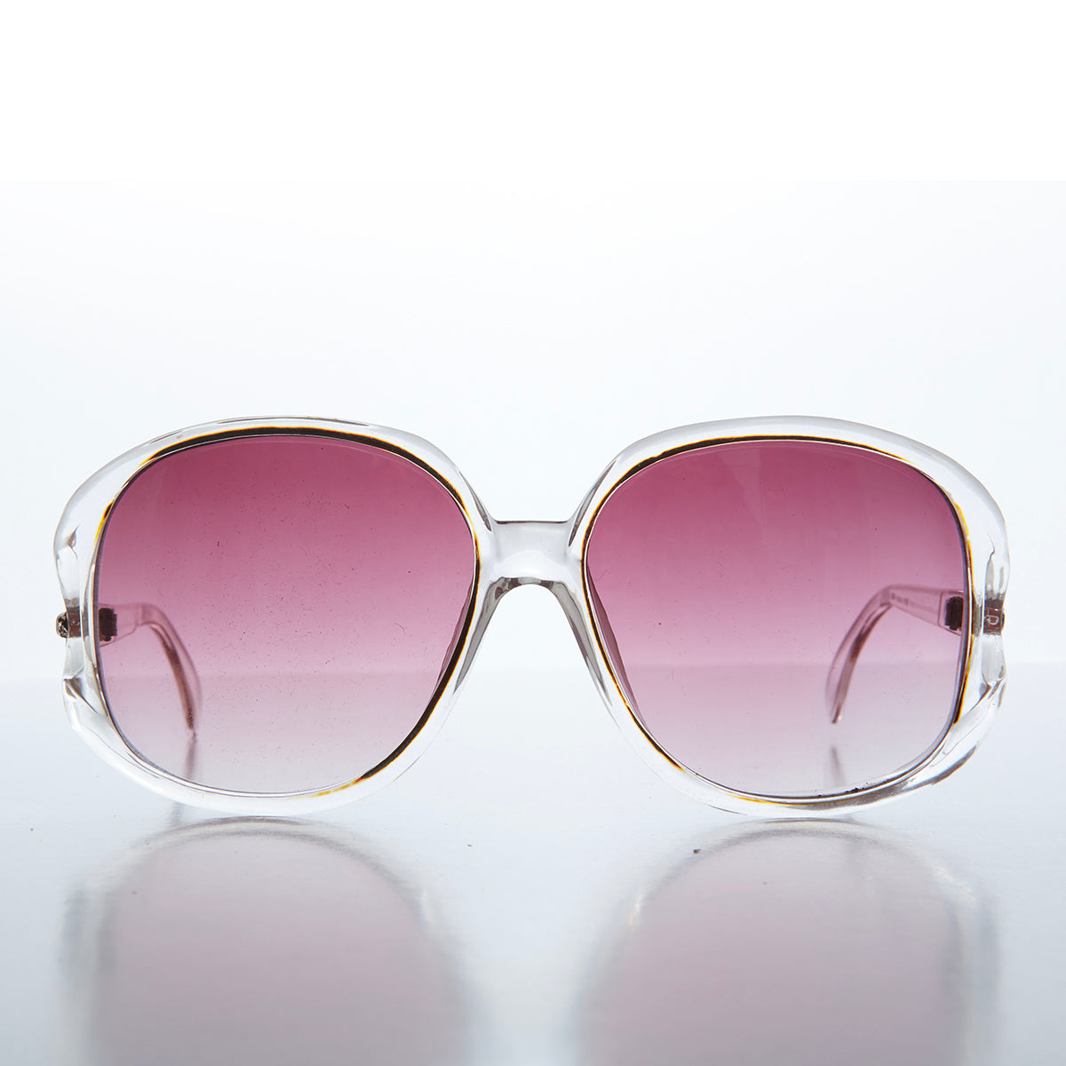Oversized 1980s Vintage Woman's Chic Sunglass - Loni