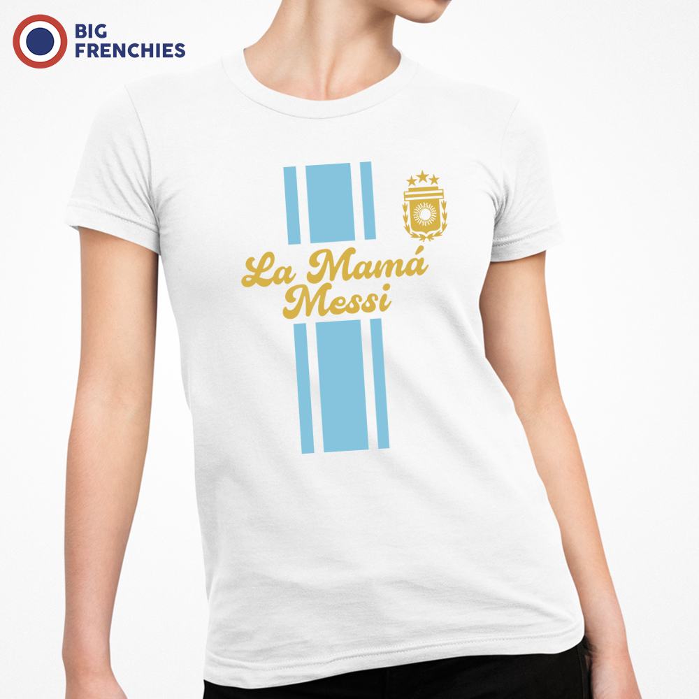 La Mamá Messi Soccer Women's Organic Cotton Tee