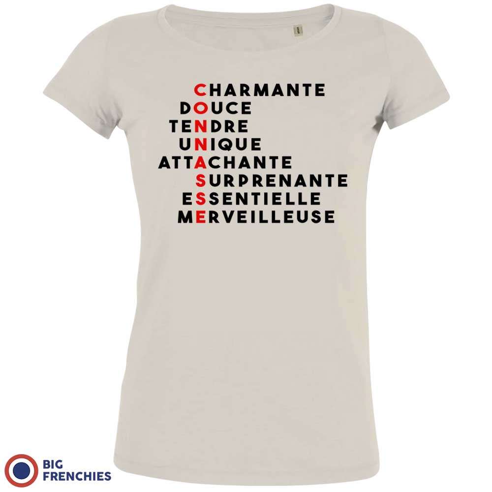 Charmante, Douce, Tendre Women's Organic Cotton Tee