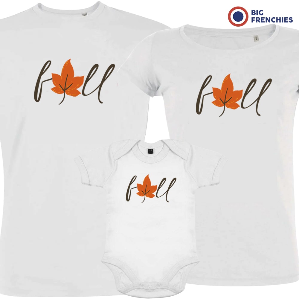 Fall Matching Organic Cotton Family Set (Set of 3)