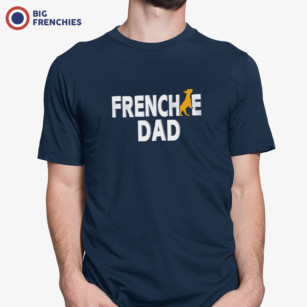 Frenchie Dad Men's Organic Cotton Tee