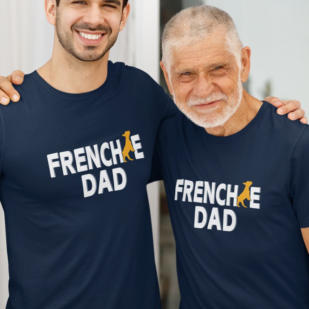 Frenchie Dad Men's Organic Cotton Tee