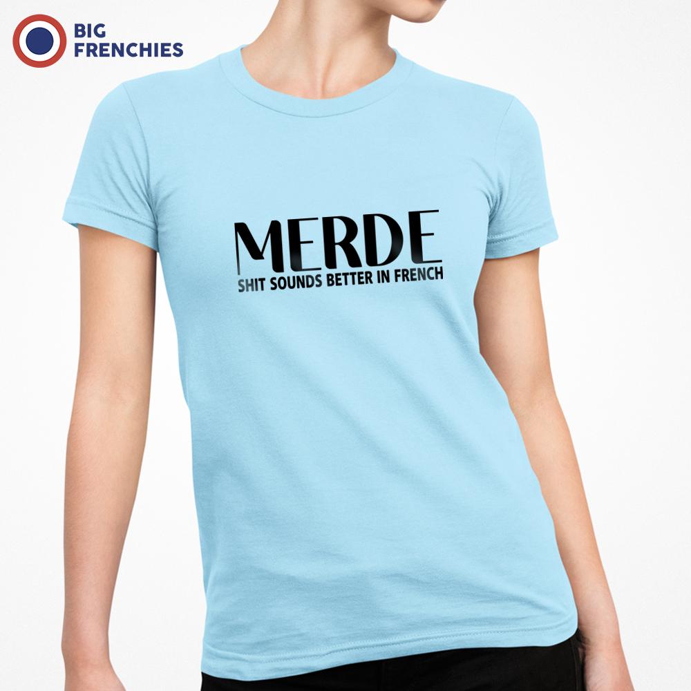 M S Sounds Better In French Women's Organic Cotton Tee