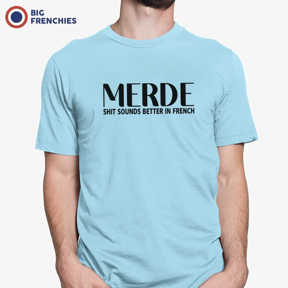 M S Sounds Better In French Men's Organic Cotton Tee
