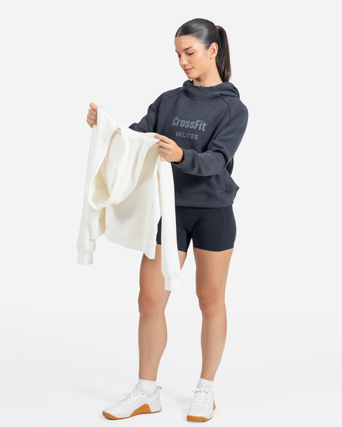 CrossFit® crop hoodie Holo