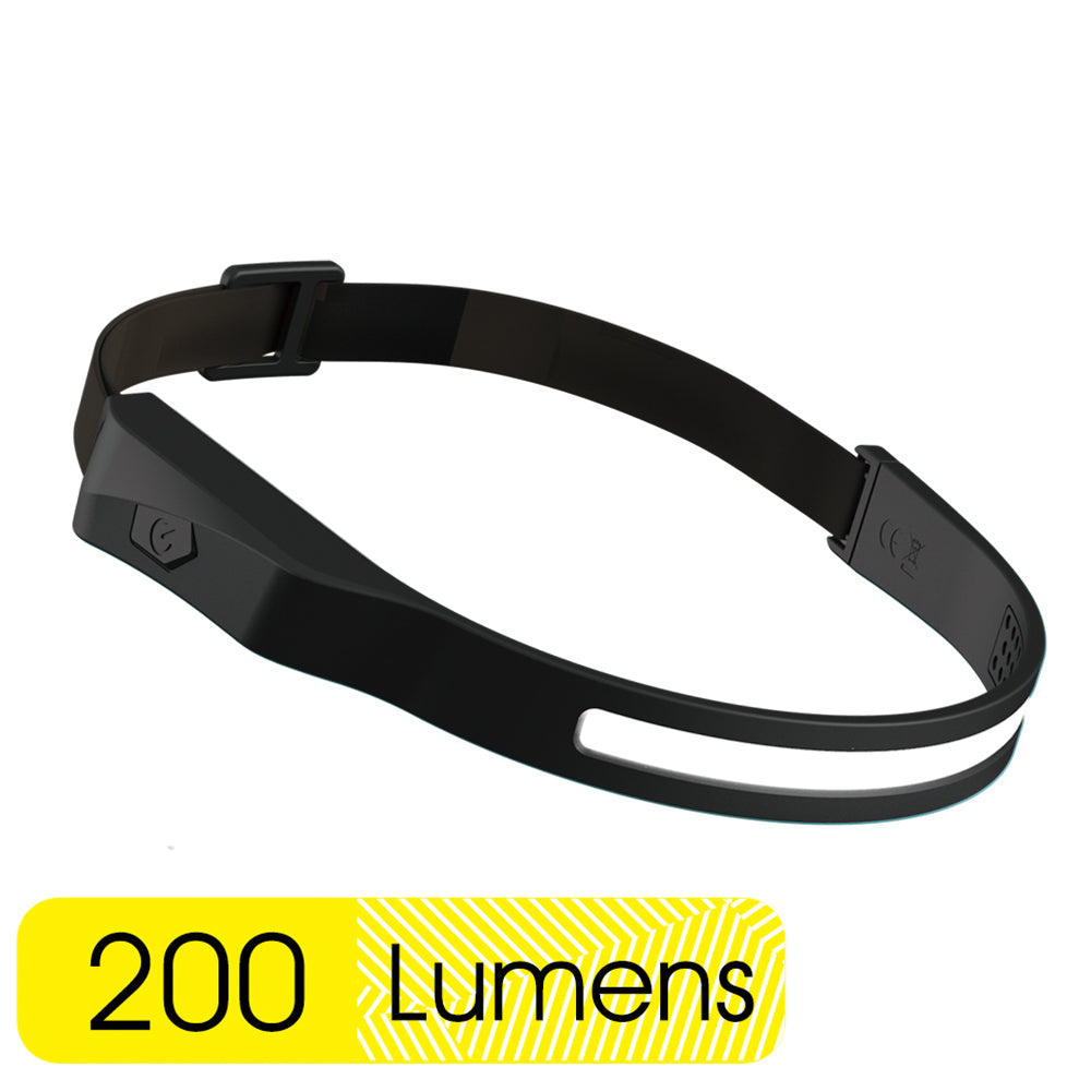 Moon Sport U Mini Plus C1 Midnight Black LM Silicone Headband Light