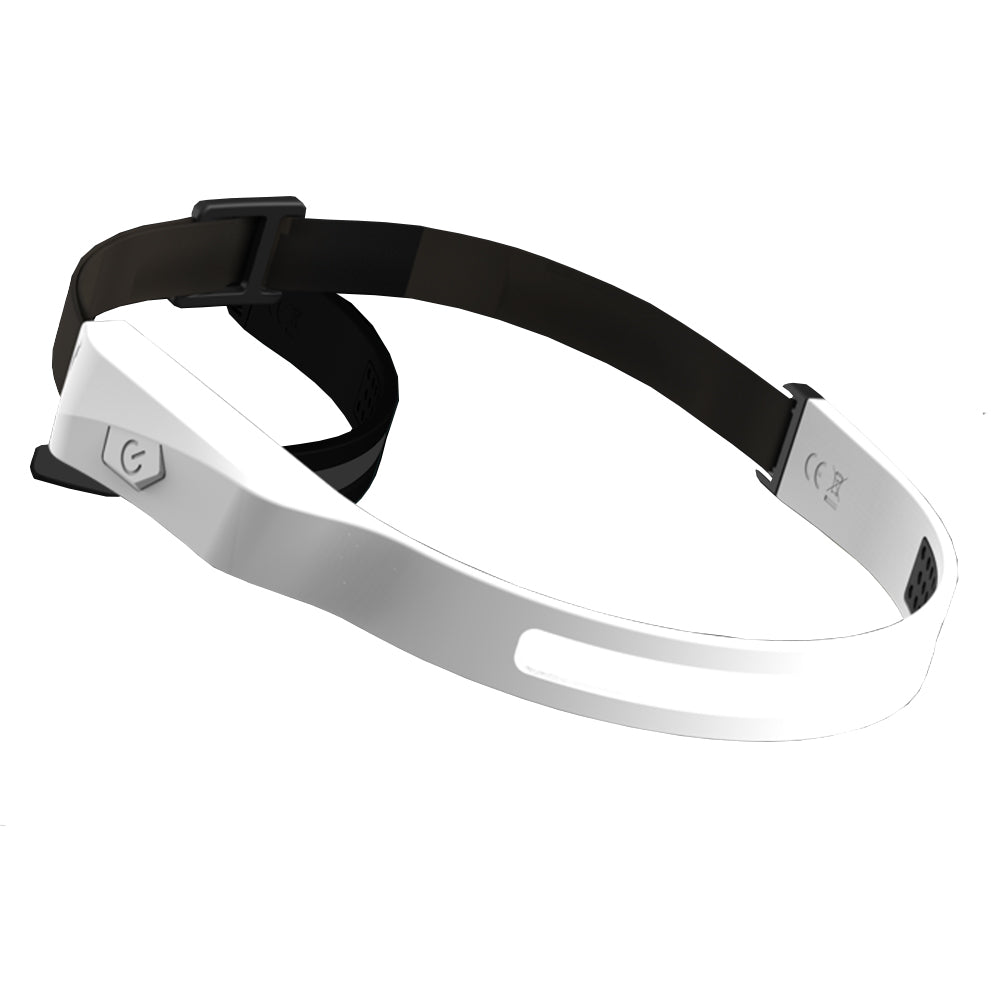 Moon Sport U Mini Plus C3 Snowy White 200 LM Silicone Headband Light