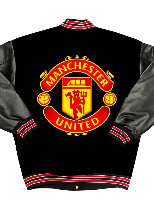 Manchester United F.C. Wool Varsity Jacket