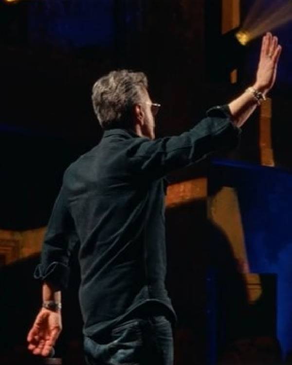 Marc Maron Panicked Black Shirt