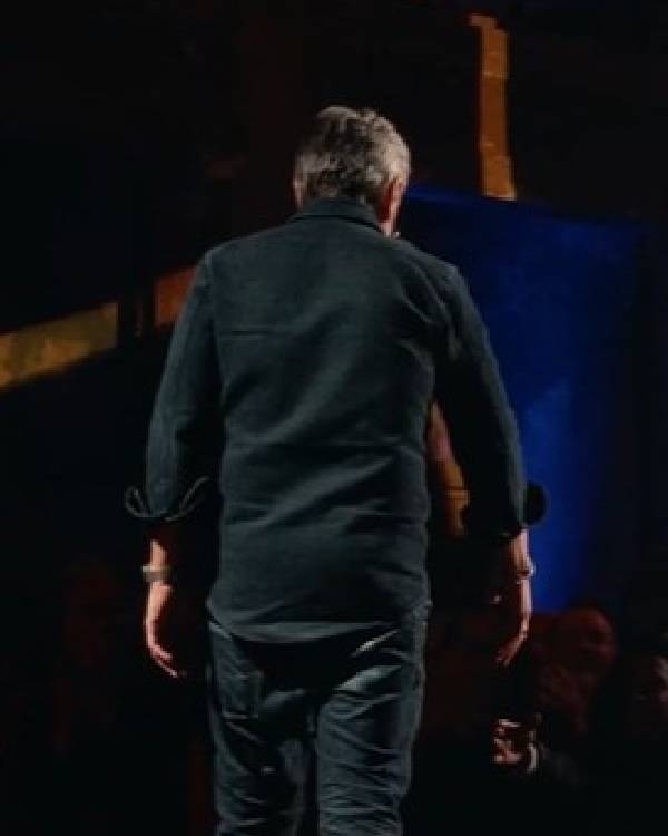 Marc Maron Panicked Black Shirt