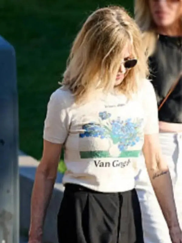 Meg Ryan Madrid 2025 White T-Shirt