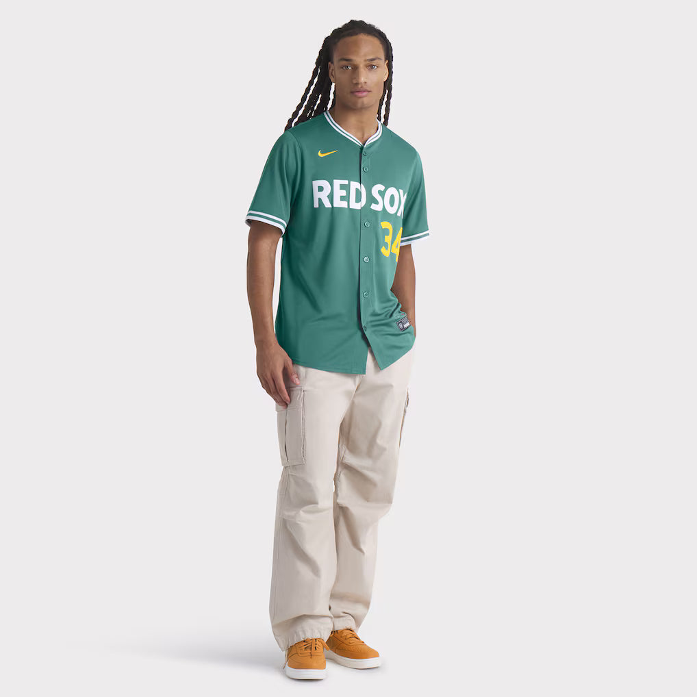 Men’s Boston Red Sox David Ortiz Nike Green 2025 Jersey