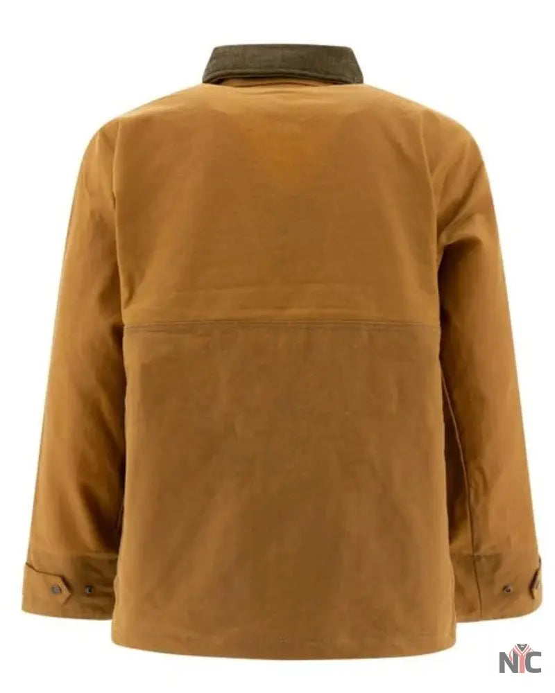 Men’s Filson Brown Tin Cloth Field Jacket