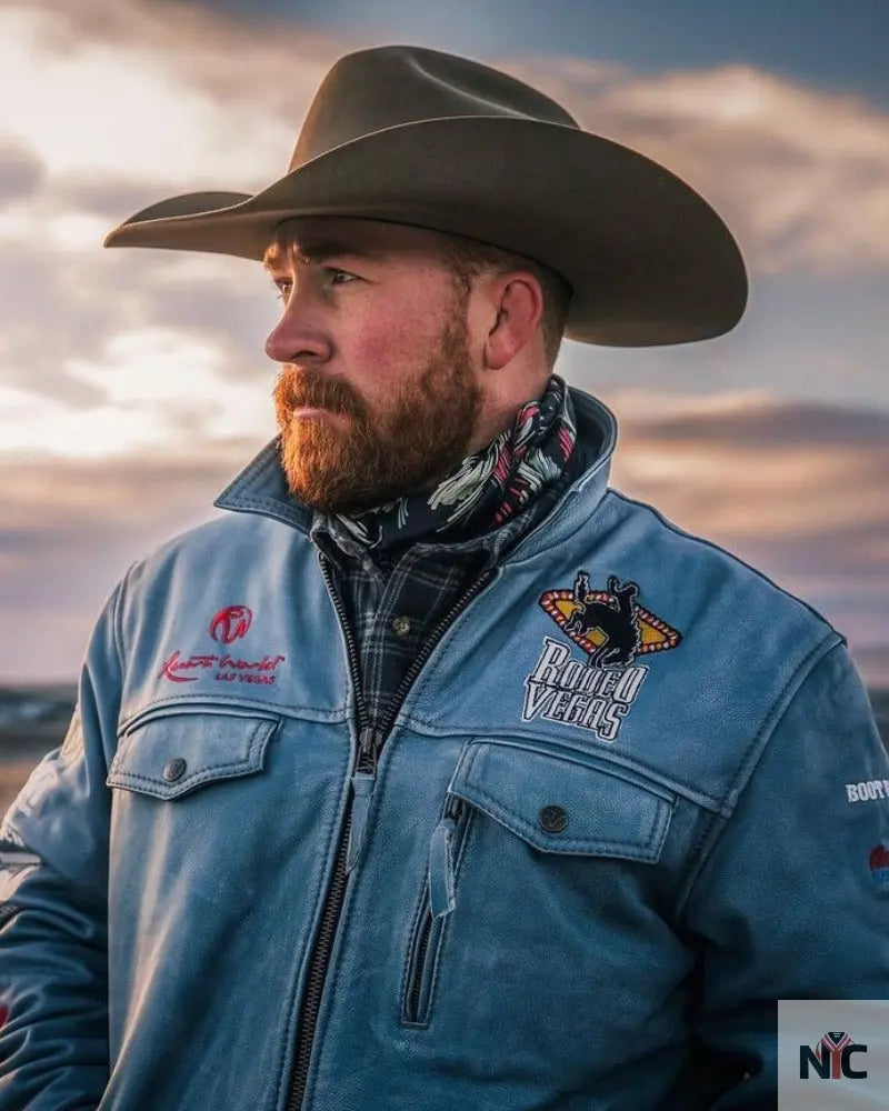 Men’s Rodeo Vegas Leather Jacket