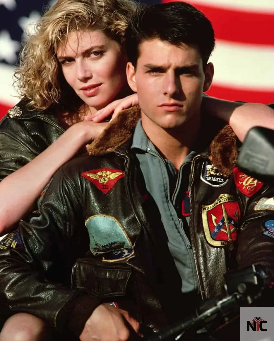 Men’s Top Gun Tom Cruise Leather Jacket