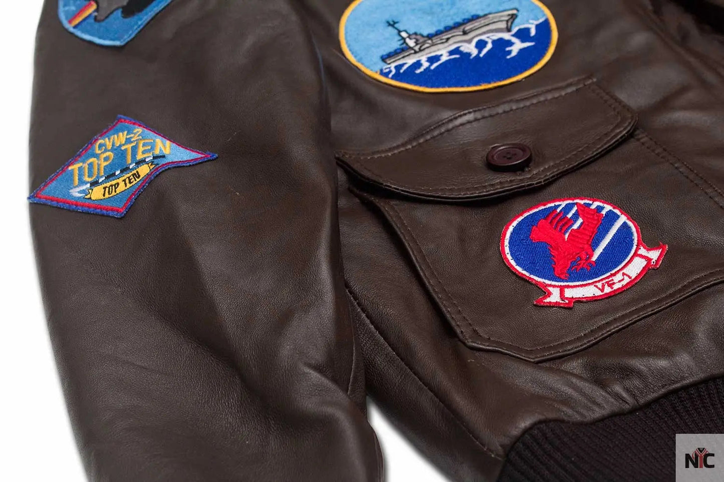 Men’s Top Gun Tom Cruise Leather Jacket