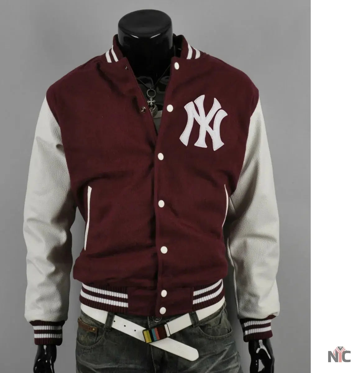 Men’s Varsity Yankee NY Letterman Jacket