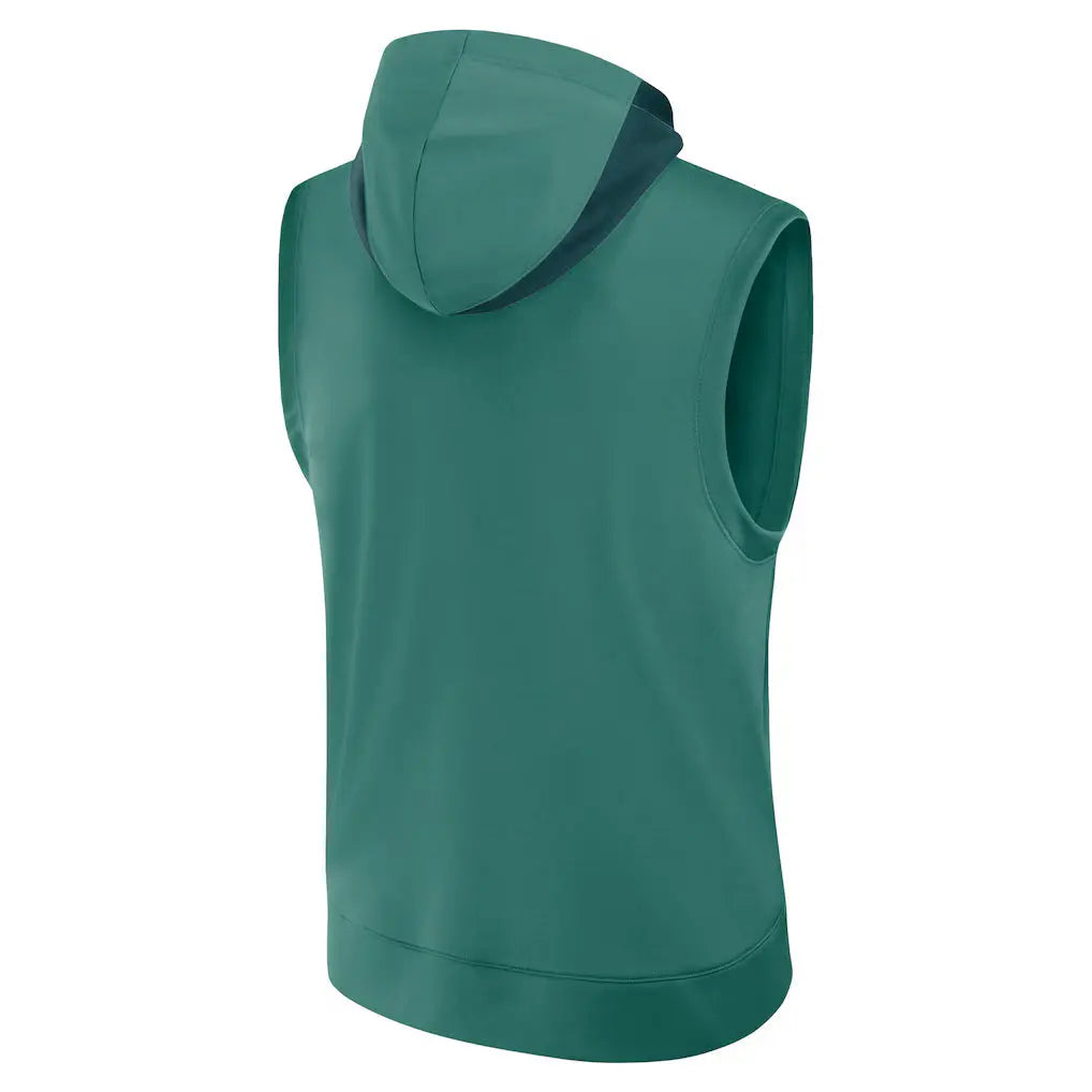 Men’s Boston Red Sox Nike Green 2025 Sleeveless Pullover Hoodie