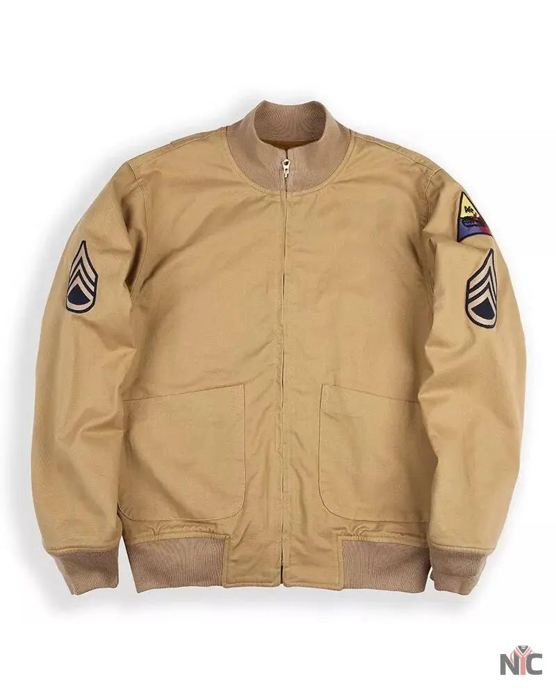 Mens US Army Military Flight Bomber Jacket