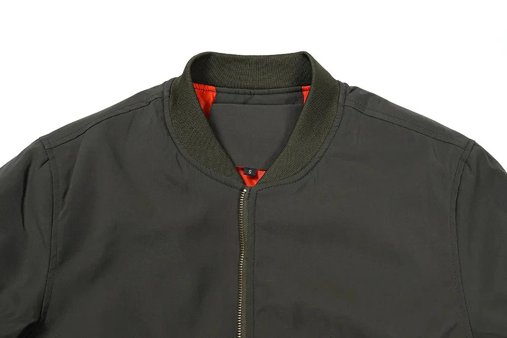 Men’s Light-weight Bomber Aviator Jacket