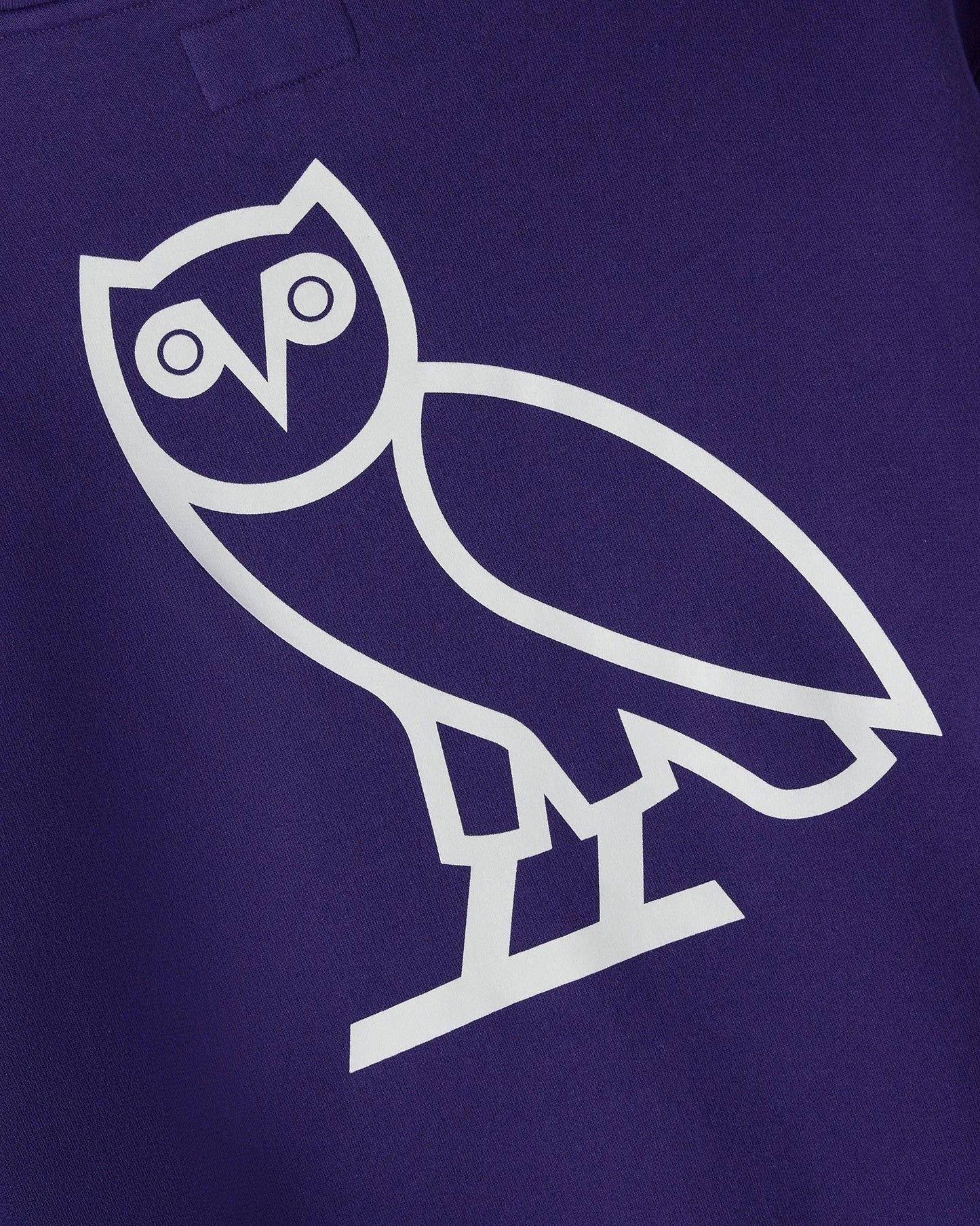 Unisex Campus Western Purple Fleece Hoodie
