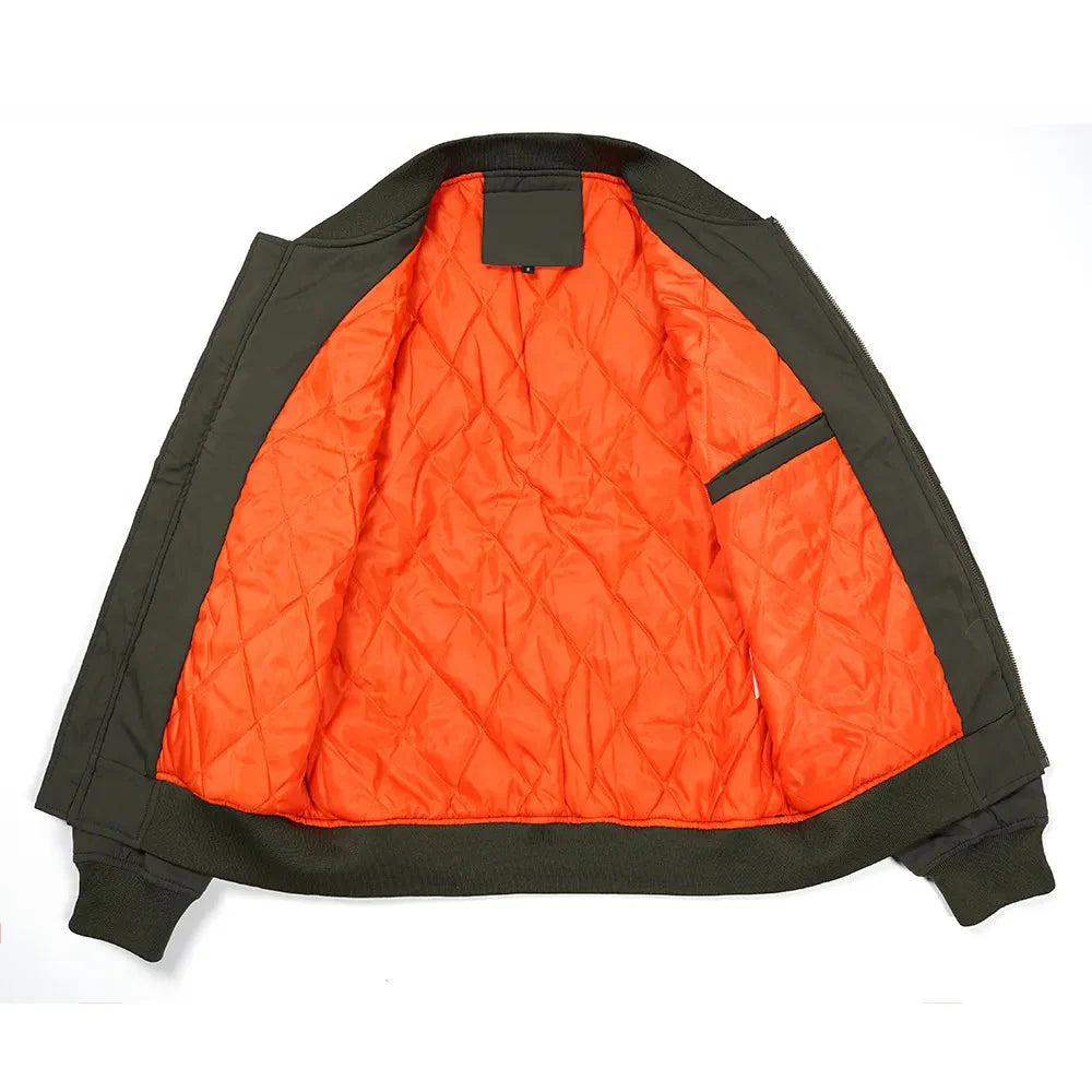 Men’s Light-weight Bomber Aviator Jacket