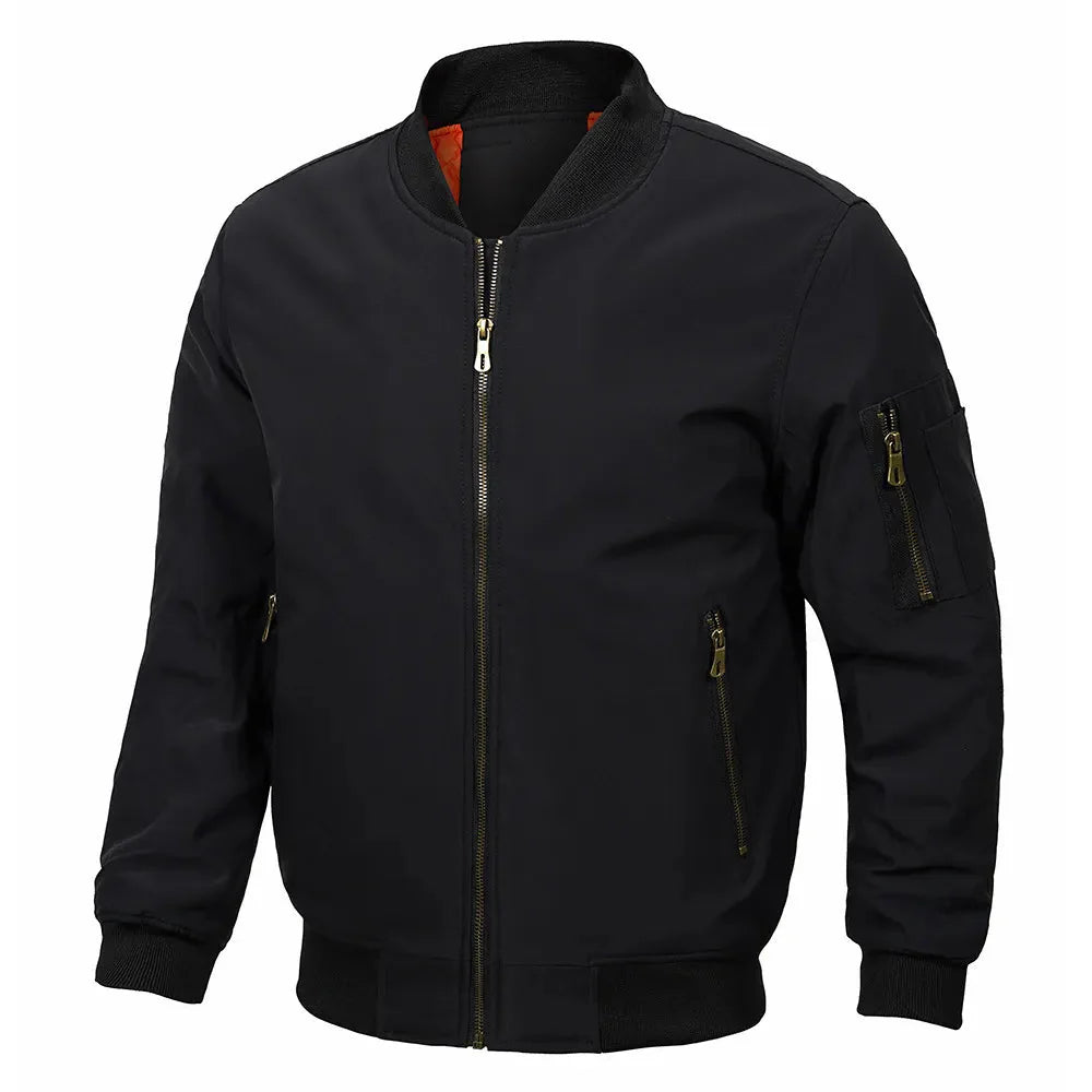 Men’s Light-weight Bomber Aviator Jacket